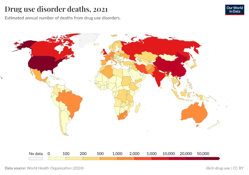 A thumbnail of the "Drug use disorder deaths" chart