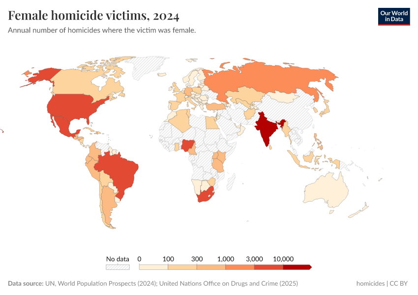 A thumbnail of the "Female homicide victims" chart