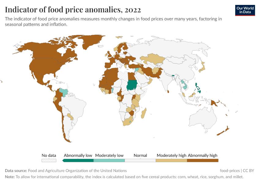 A thumbnail of the "Indicator of food price anomalies" chart