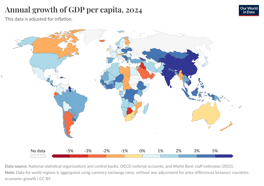 A thumbnail of the "Annual growth of GDP per capita" chart
