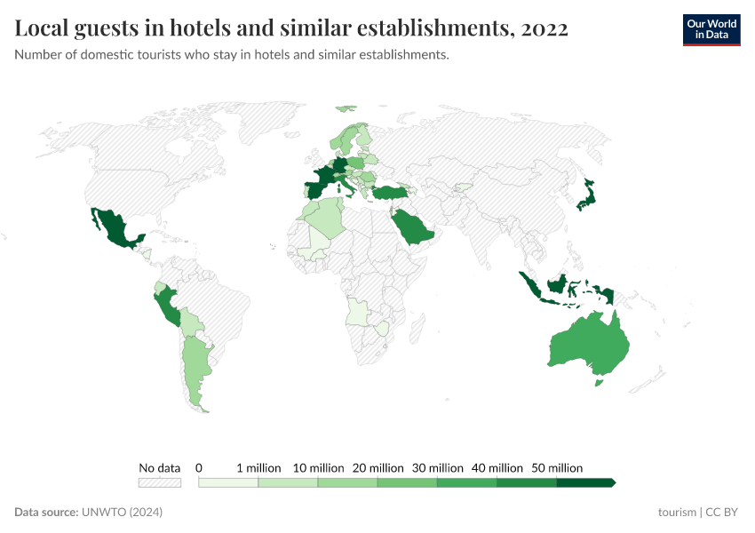 A thumbnail of the "Local guests in hotels and similar establishments" chart