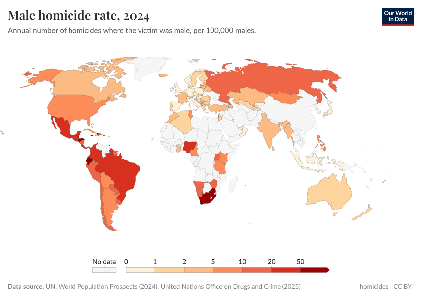 A thumbnail of the "Male homicide rate" chart