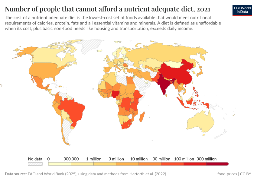 A thumbnail of the "Number of people that cannot afford a nutrient adequate diet" chart