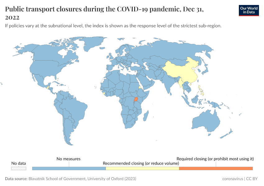 A thumbnail of the "Public transport closures during the COVID-19 pandemic" chart