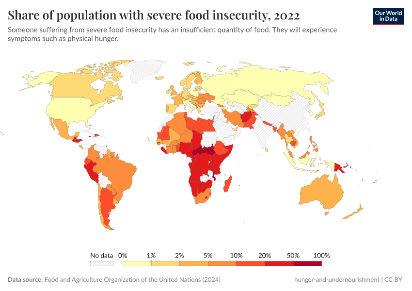 A thumbnail of the "Share of population with severe food insecurity" chart