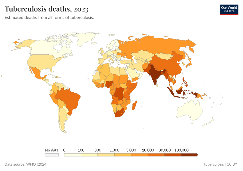 A thumbnail of the "Tuberculosis deaths" chart